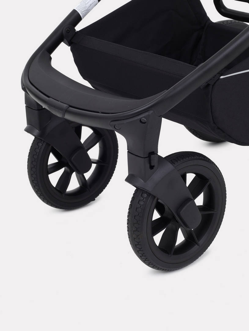 Коляска 3 в 1 Mowbaby Zoom Gold 2025 black