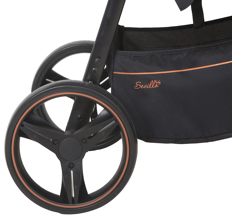 Детская прогулочная коляска Sevillababy Drive черный