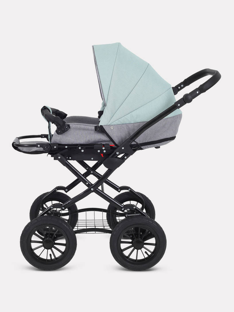 Коляска 2 в 1 Rant Siena Classic 2024 10 серый-ментоловый