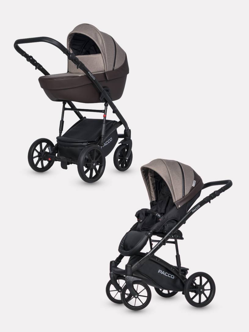 Коляска 2 в 1 RIKO BASIC PACCO 07 Mokka