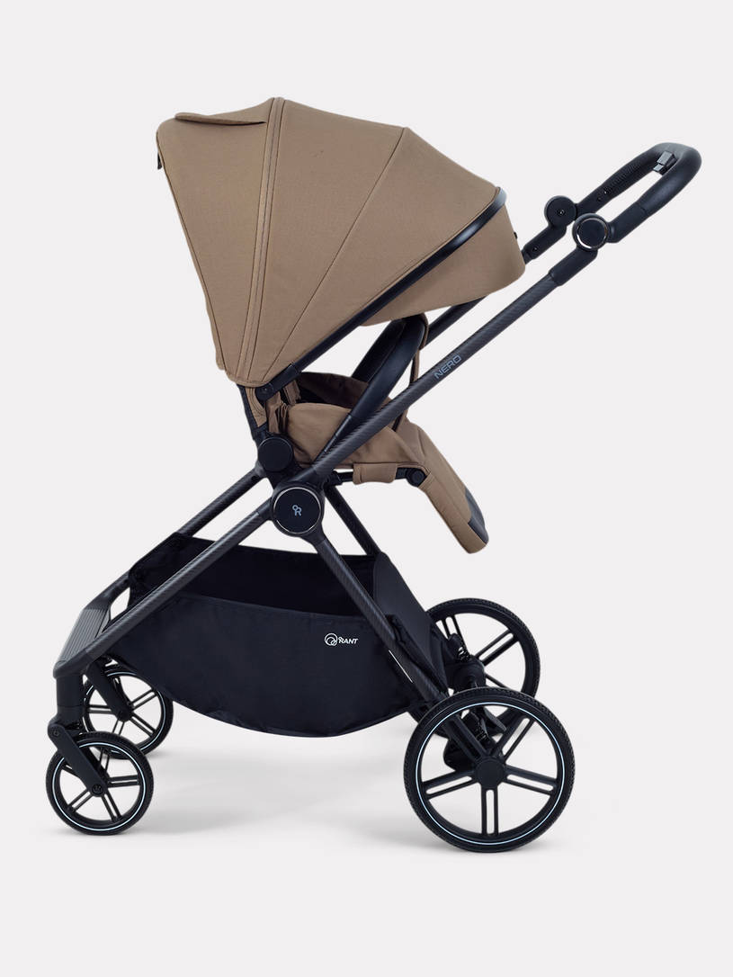 Коляска прогулочная Rant Nero Carbon Beige