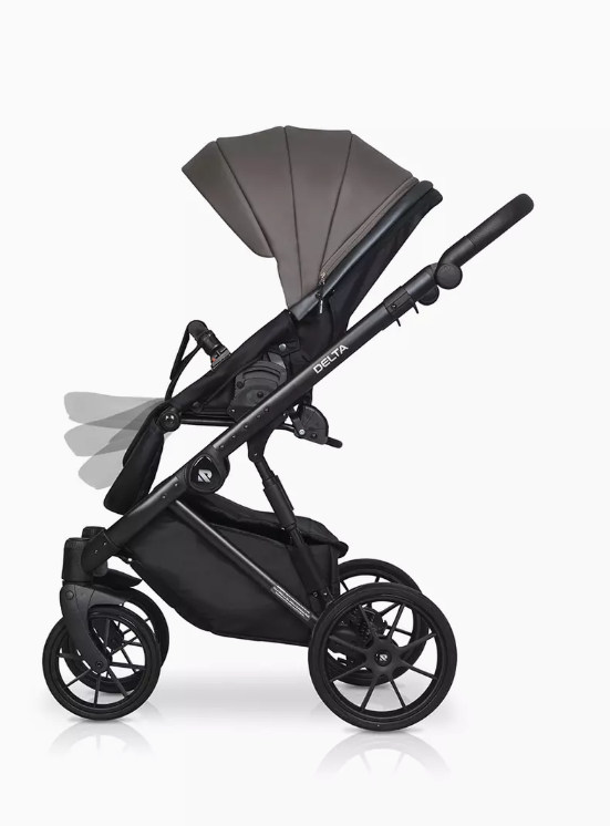 КОЛЯСКА 3 В 1 RIKO BASIC DELTA ECCO, 12 MOKKA