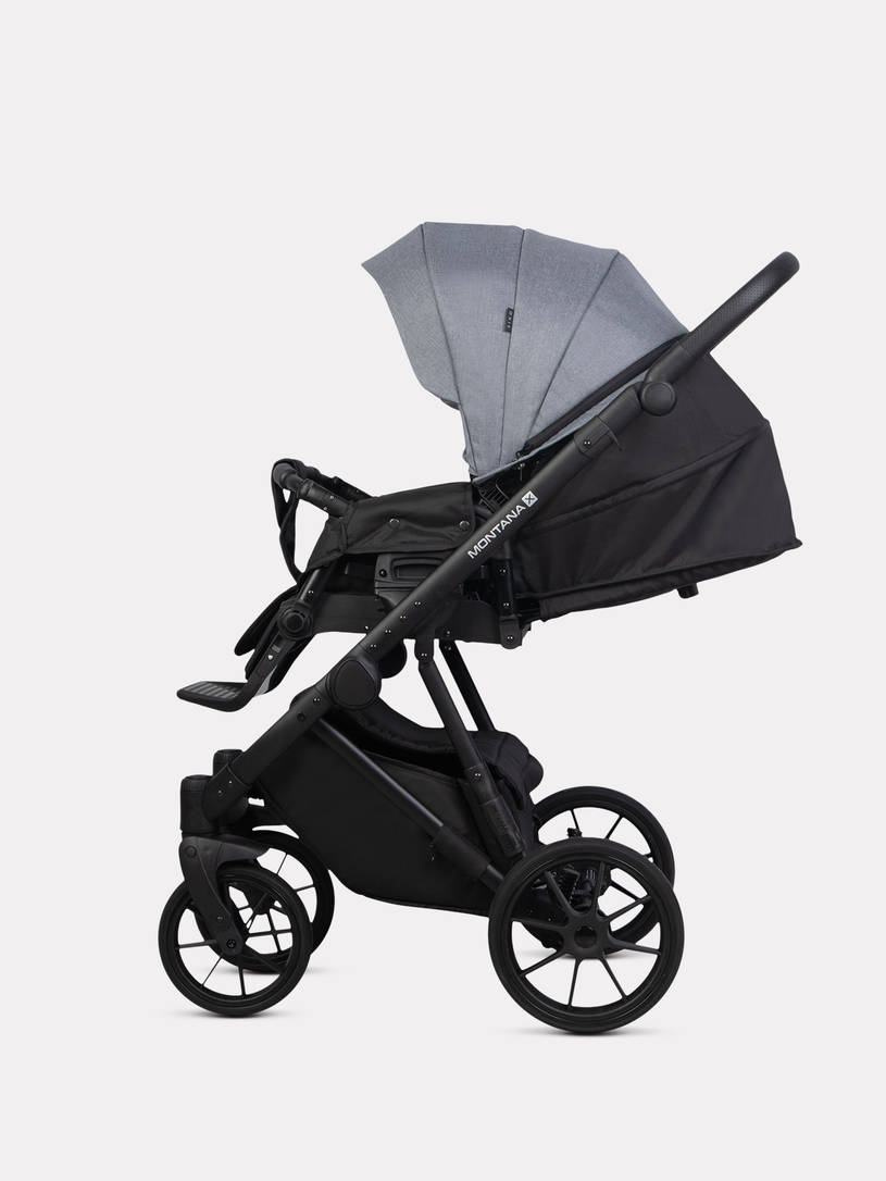 Коляска 3 в 1 Riko Basic Montana X 52 Grey
