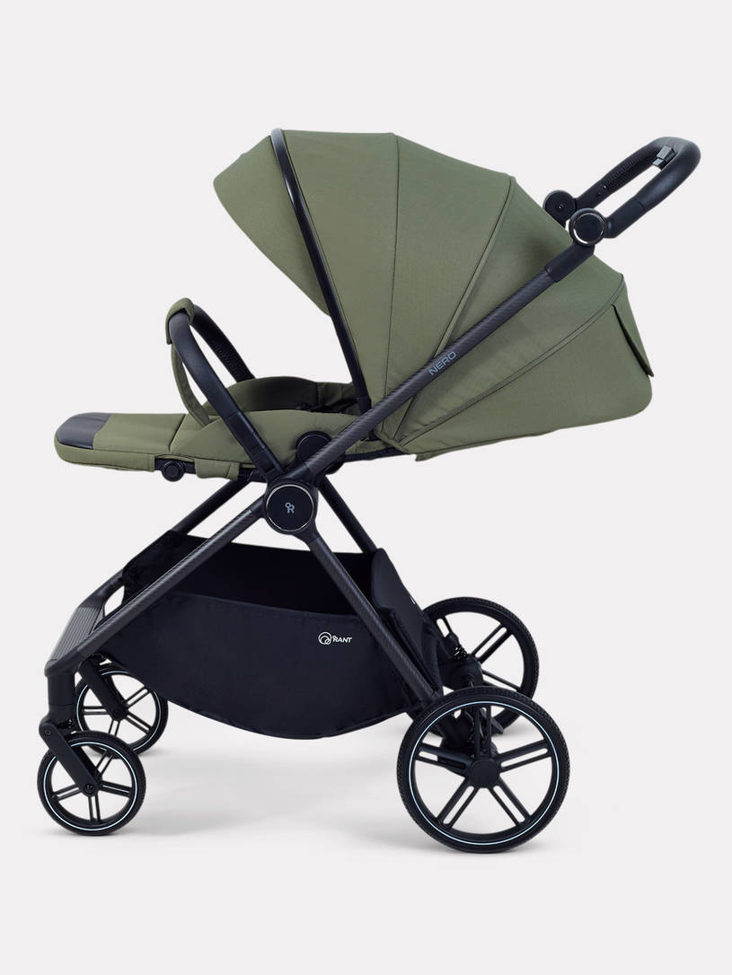 Коляска прогулочная Rant Nero Carbon Green