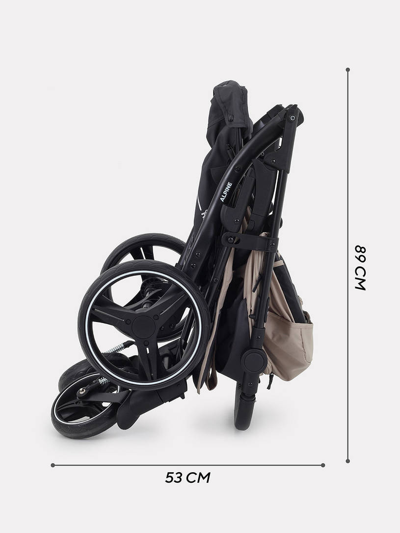 Коляска прогулочная Rant Basic Alpine EVA 2024 beige