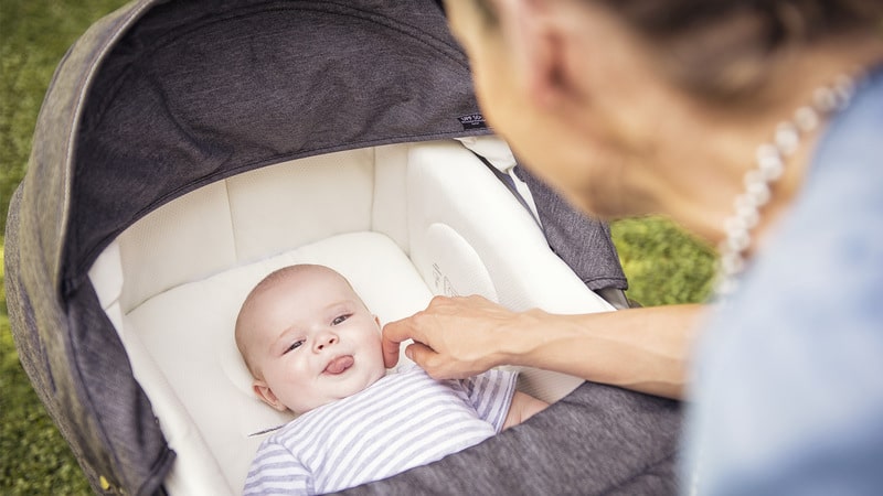 Коляска Sofia System Duo 2 в 1 на шасси Ergo Bike (AA15K6SDG + AE15H6100), цвет SIDERAL GREY