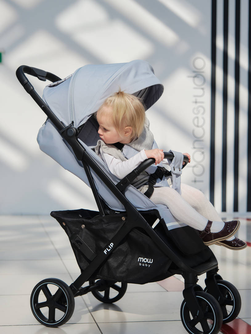 Коляска прогулочная MOWBaby FLIP Blue
