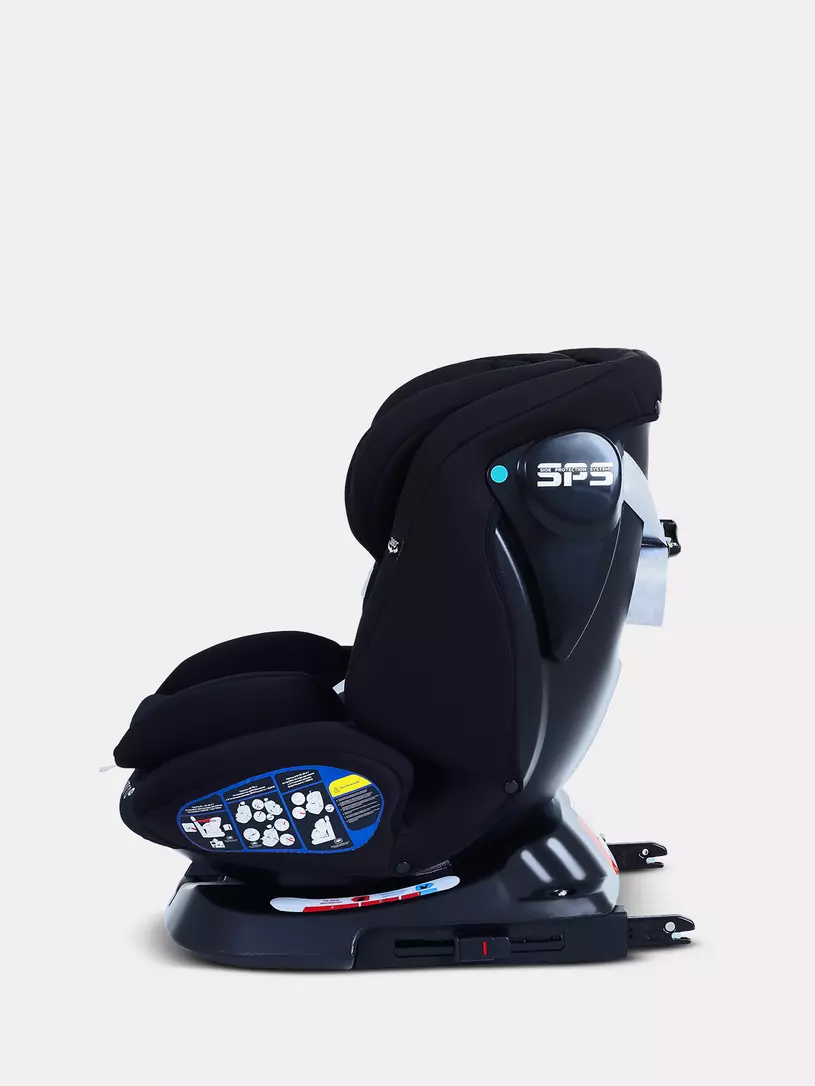 Автокресло Rant Nitro new isofix группа 0/1/2/3 (0-36 кг) Black