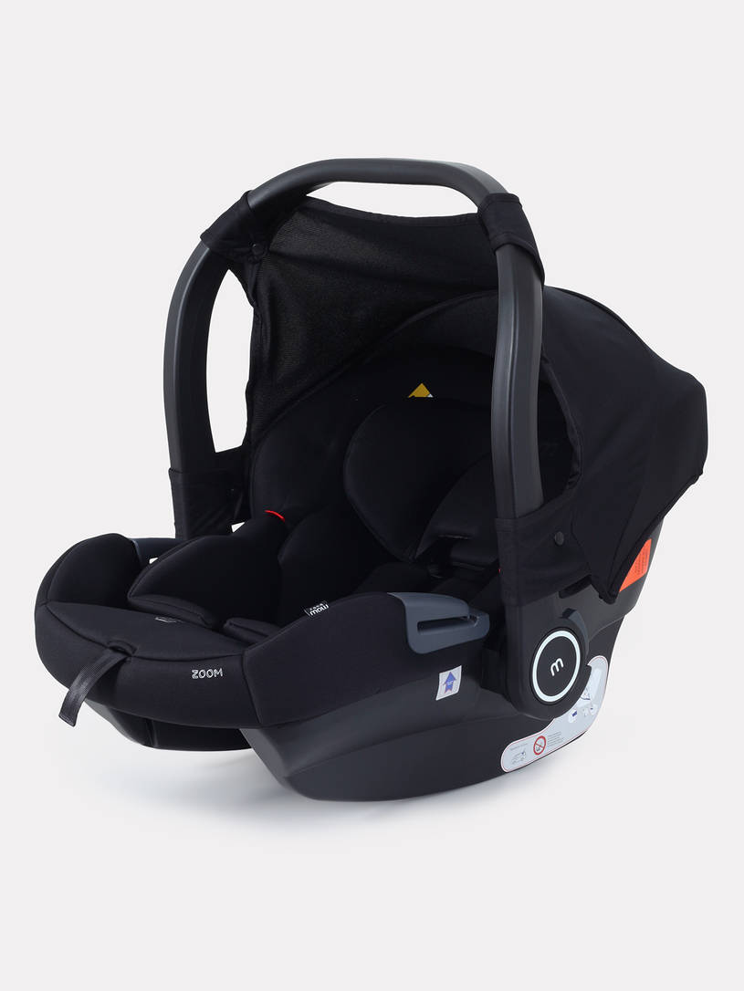 Коляска 3 в 1 Mowbaby Zoom Gold 2025 black