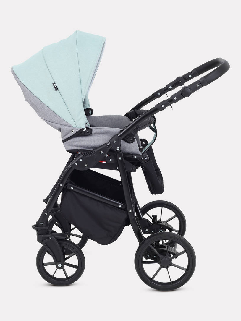 Коляска 2 в 1 Rant Dream 2024 10 серый-ментоловый