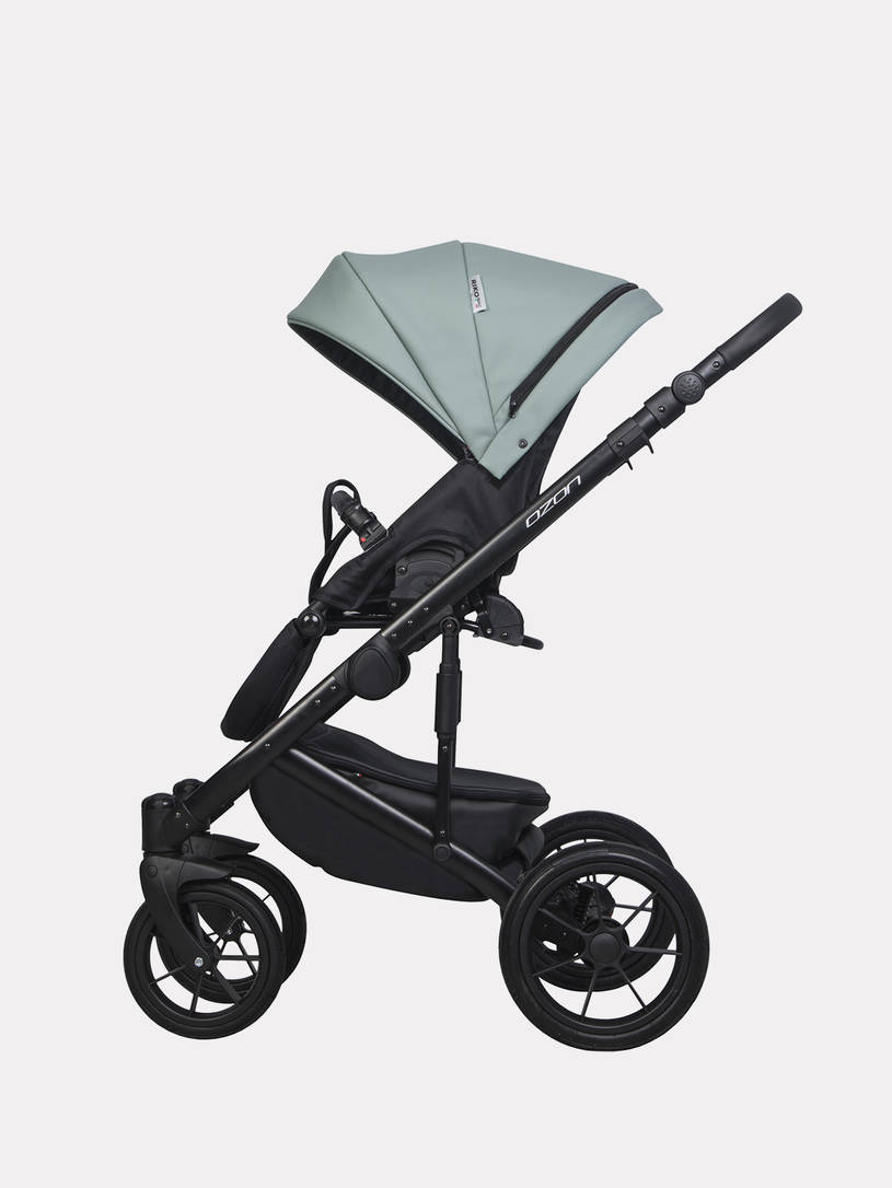 Коляска 3 в 1 Riko Basic Ozon Pastel 05, Оливковый