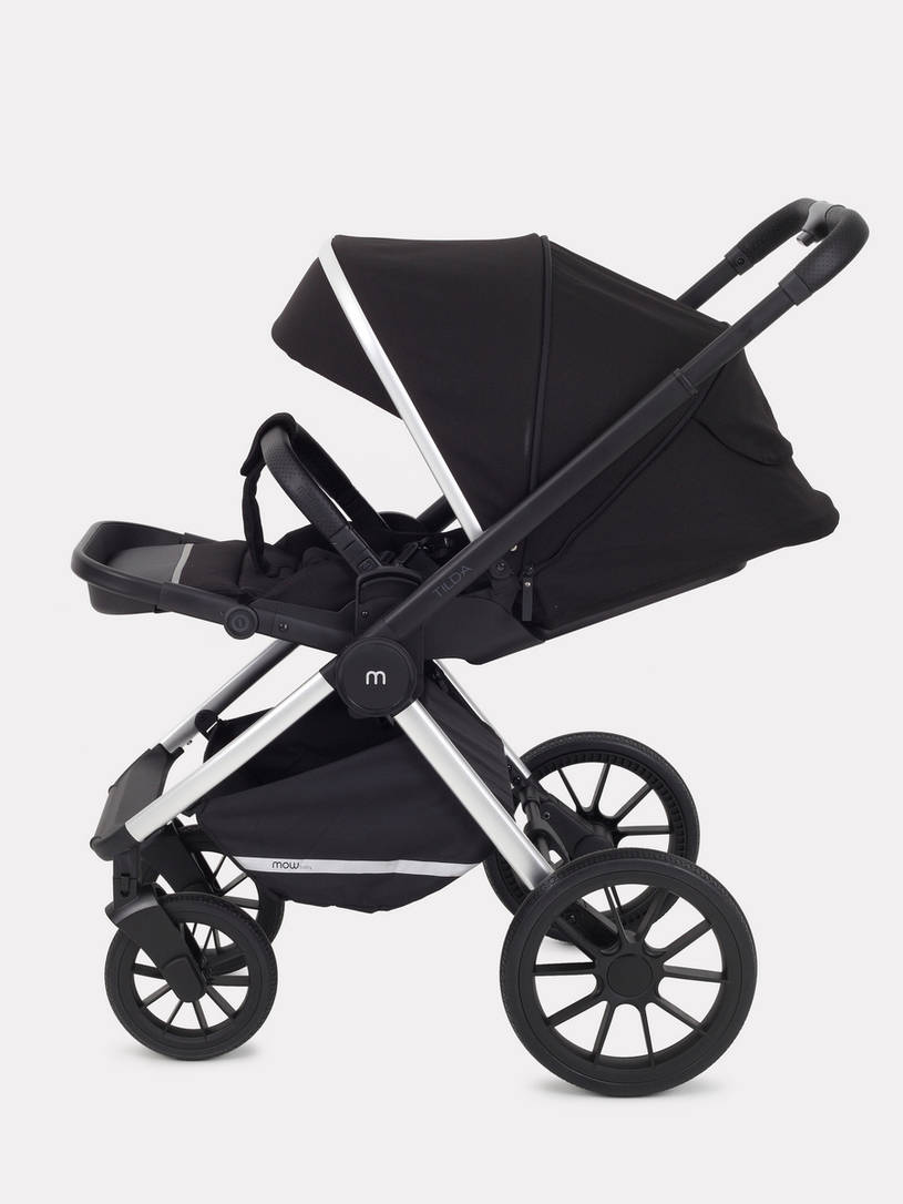 Коляска 3 в 1 Mowbaby Tilda Black