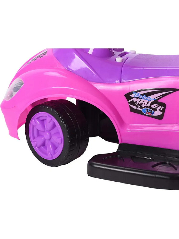 Детская каталка Sevillababy Mega Car 3 в 1 с ручкой BC202 pink/розовый