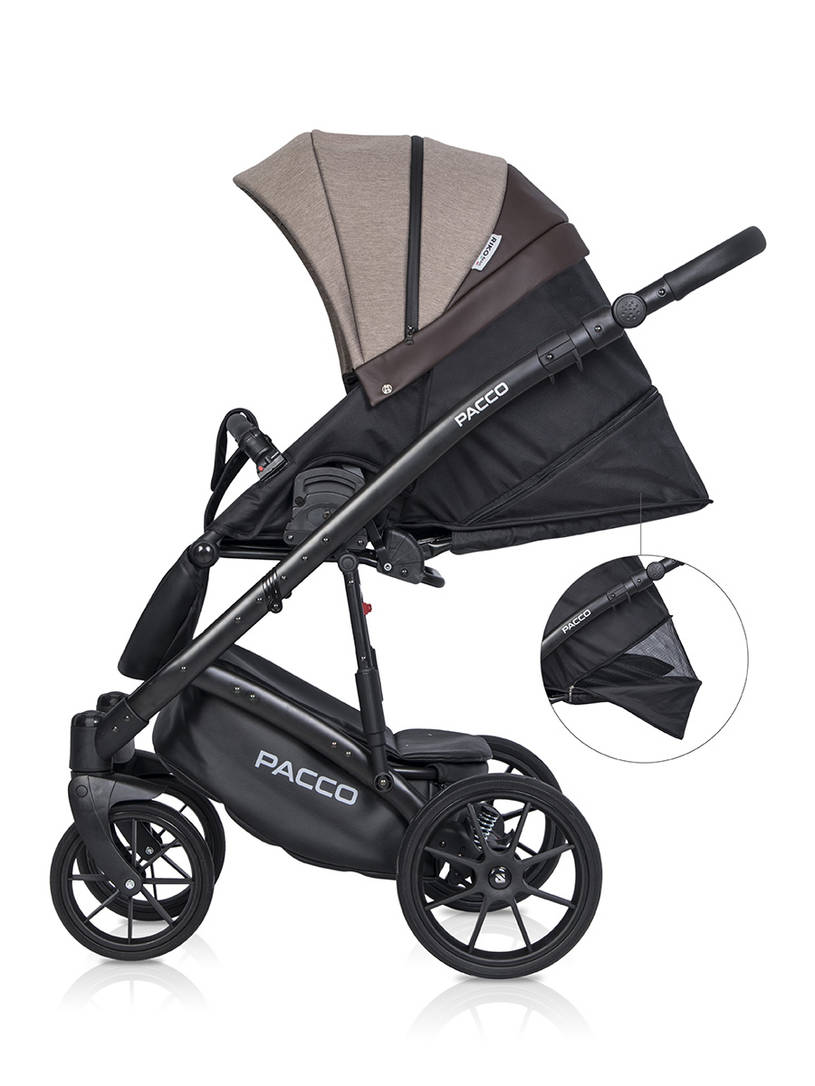 Коляска 2 в 1 RIKO BASIC PACCO 07 Mokka