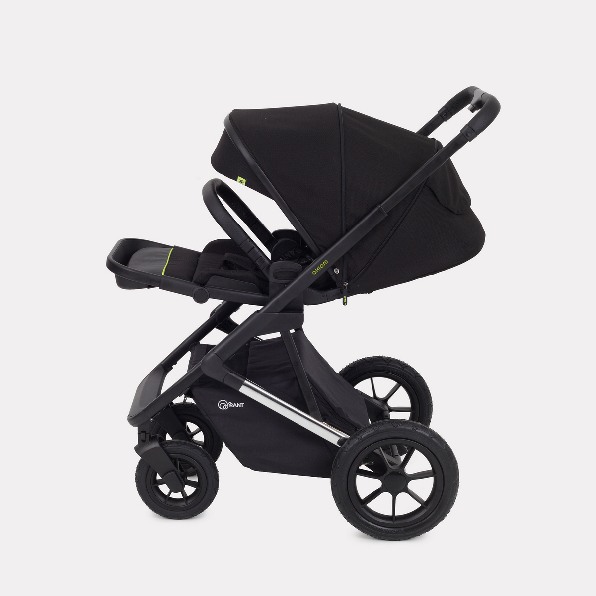 КОЛЯСКА 3 В 1 RANT AXIOM BLACK