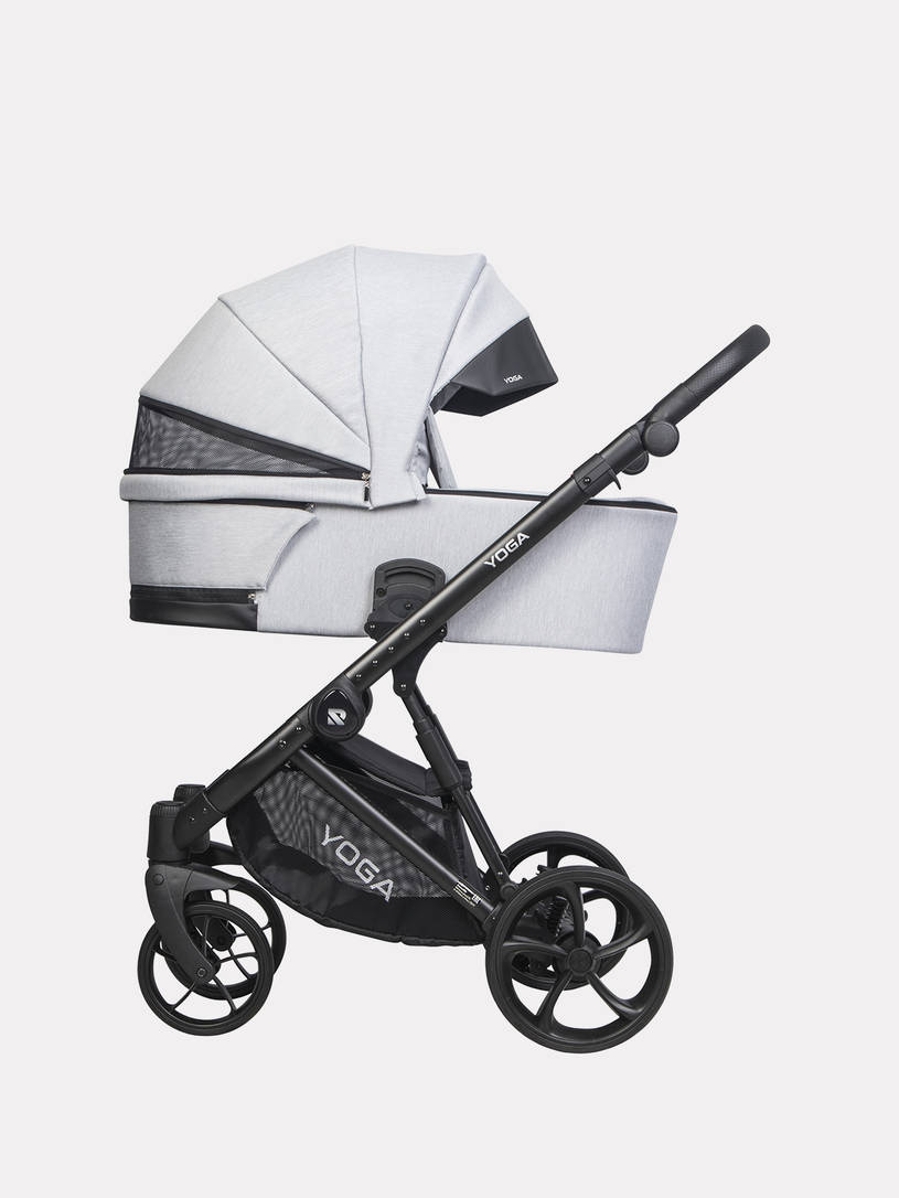 Коляска 2 в 1 Riko Basic YOGA, 03 СЕРЫЙ