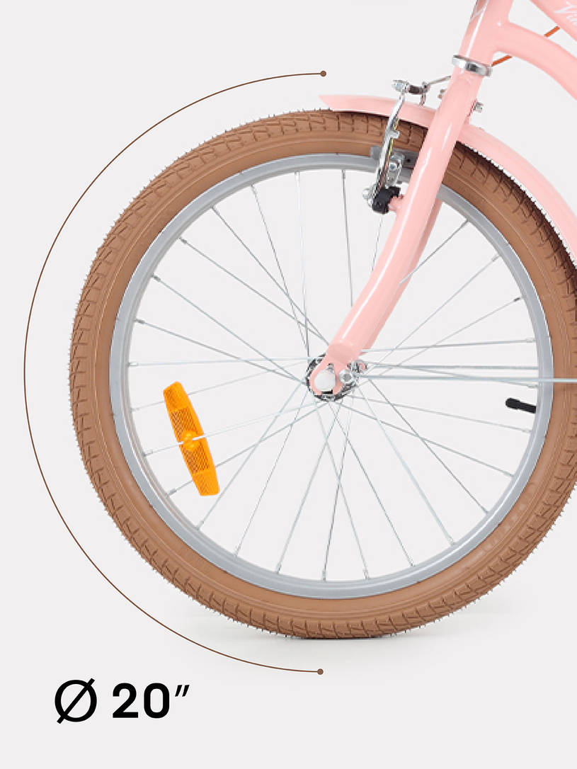 Велосипед 2-х колесный Rant Vintage 20 розовый