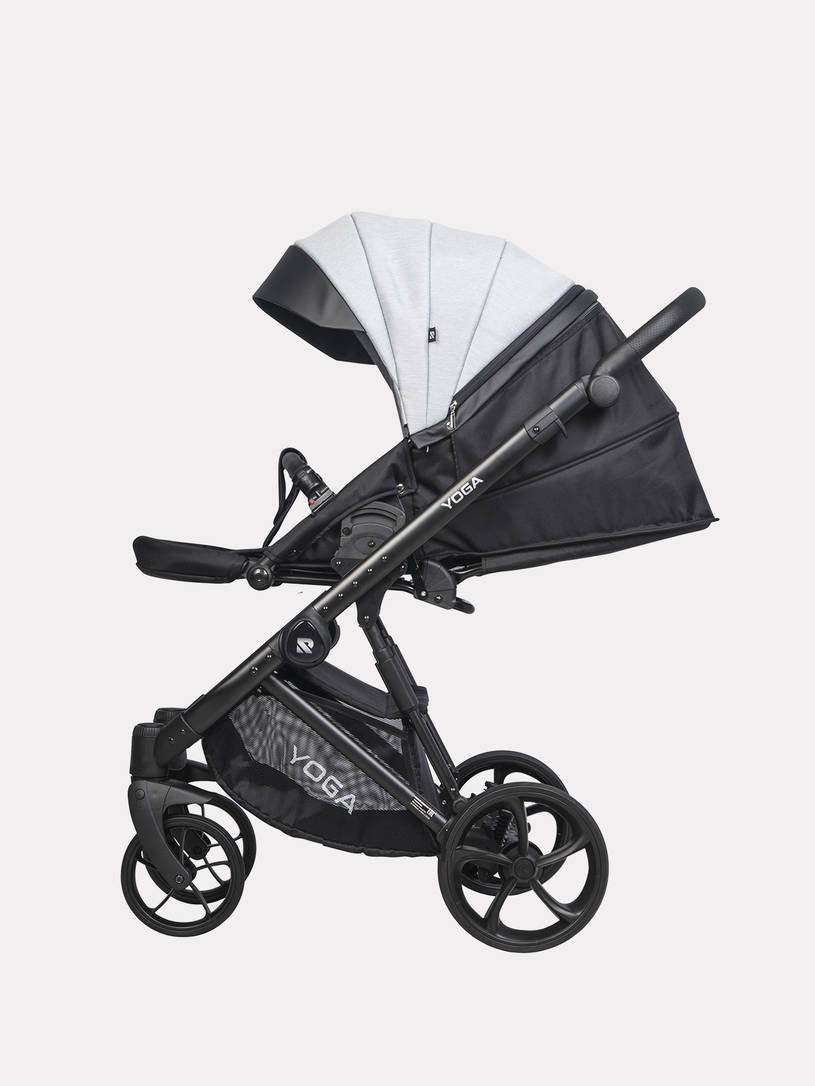 Коляска 2 в 1 Riko Basic YOGA, 03 СЕРЫЙ