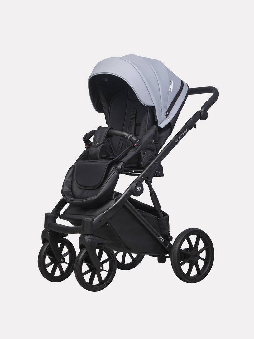 Коляска 2 в 1 Riko Basic Montana Ecco 23 Grey