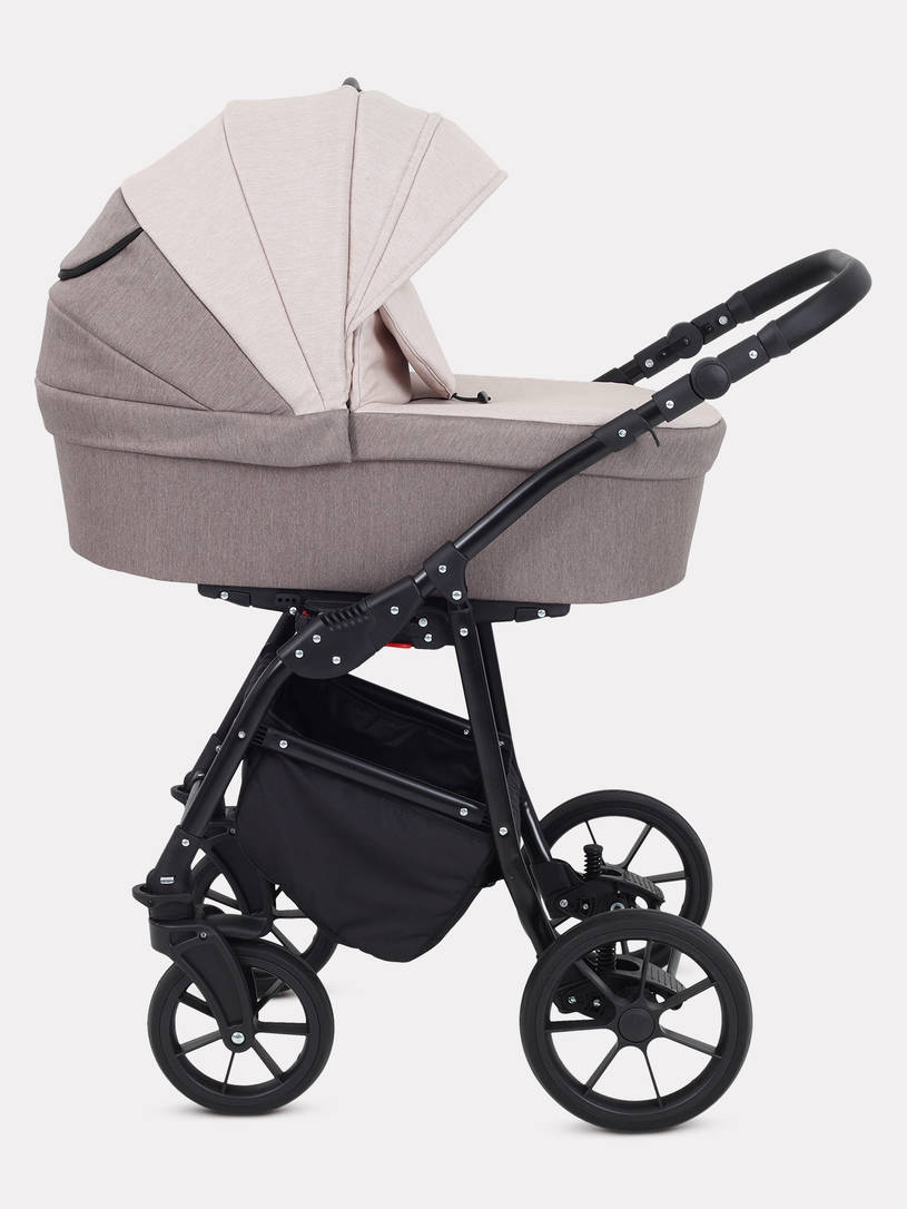 Коляска 2 в 1 Rant Dream 2024 09 коричневый-бежевый