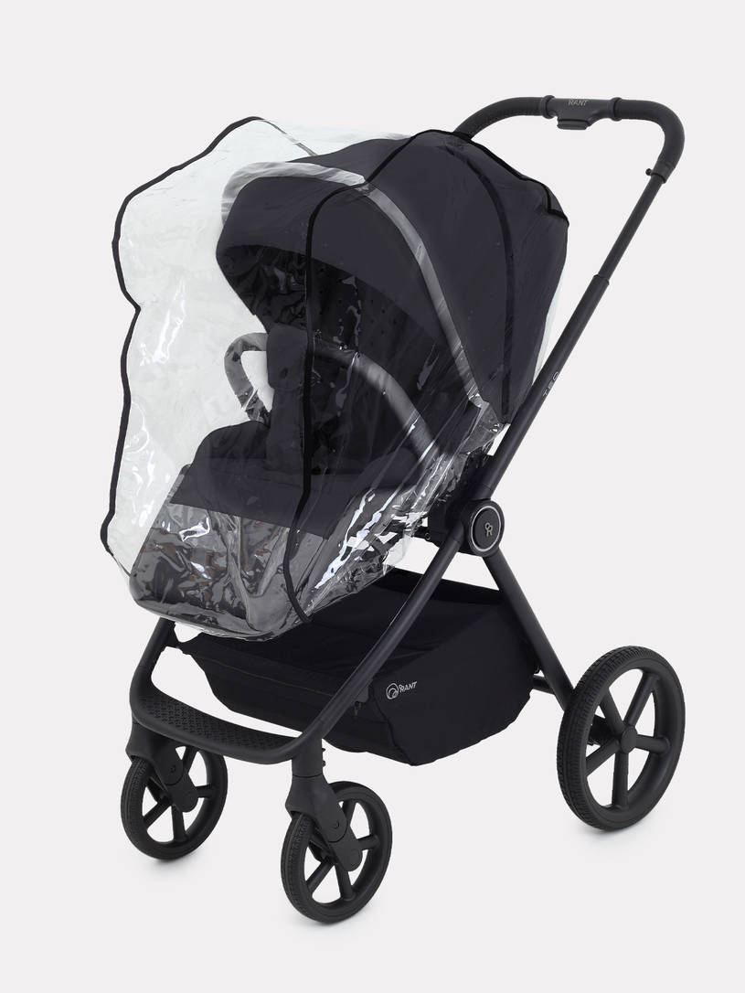 Коляска 2 в 1 Rant Teo Black