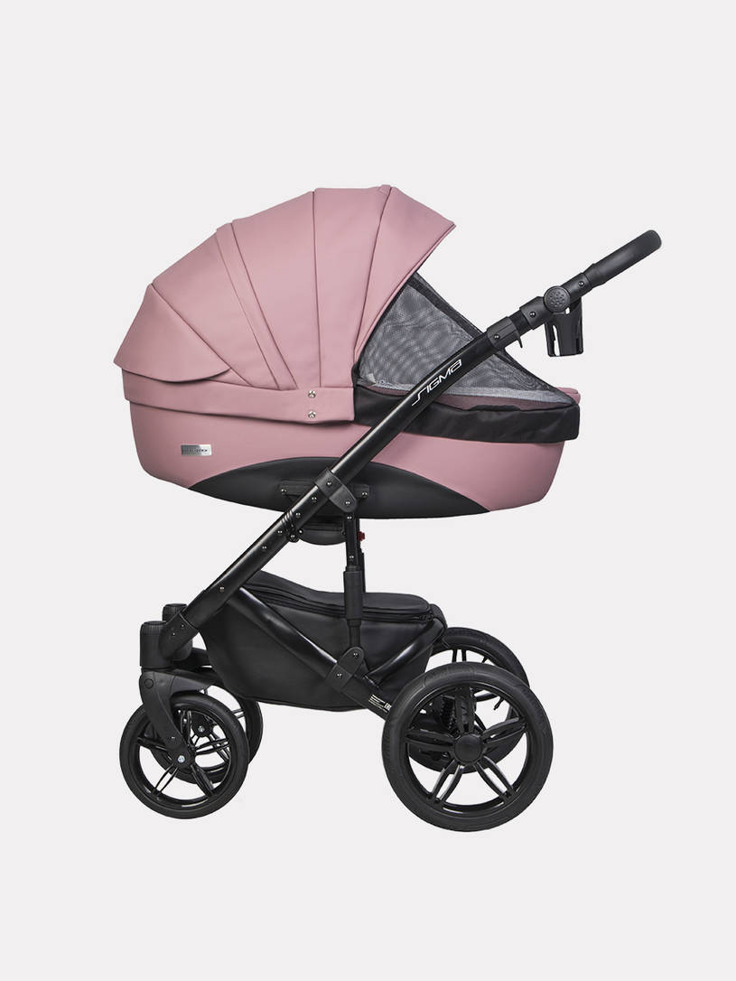 Коляска 2 в 1 Riko Sigma Pro Energy pink