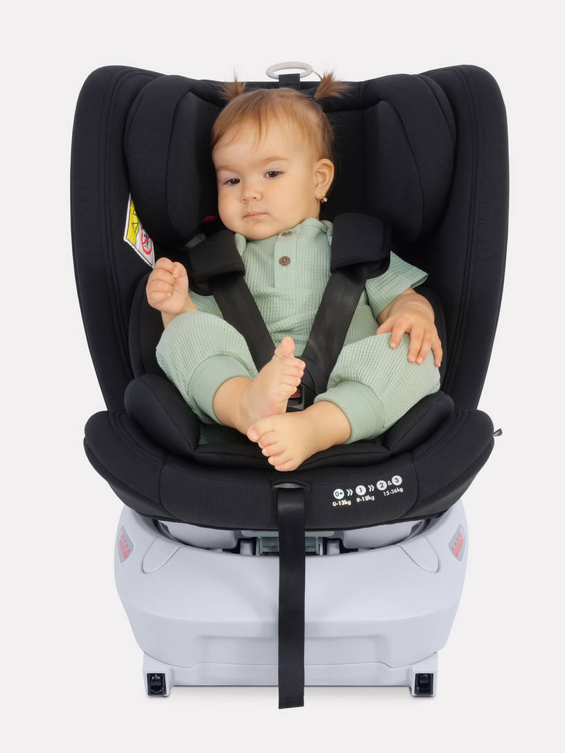 Автокресло Rant Drive Isofix 0/1/2/3 (0-36 кг) Black