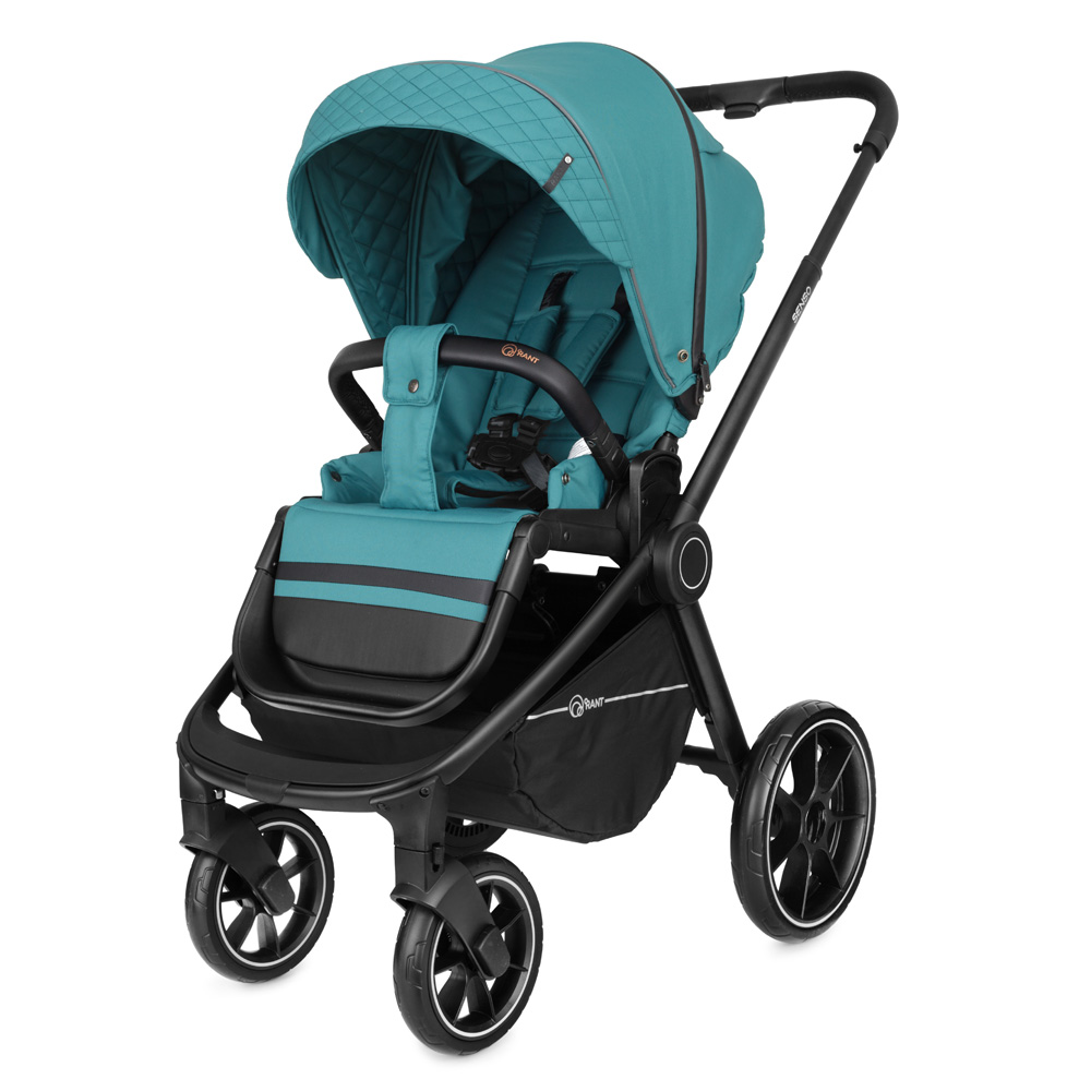 Коляска 2 в 1 Rant Senso Deep Malachite бирюзовый