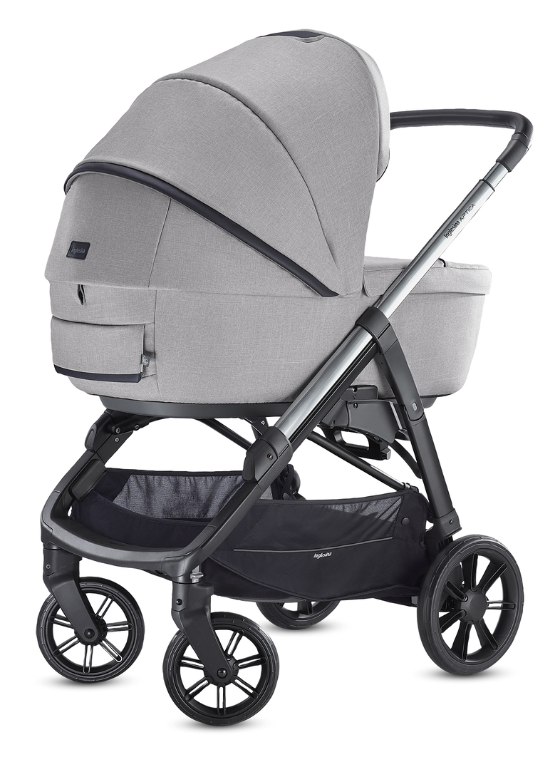 Коляска 2 в 1 Inglesina Aptica с подставкой под люльку Stand Up, Silk Grey