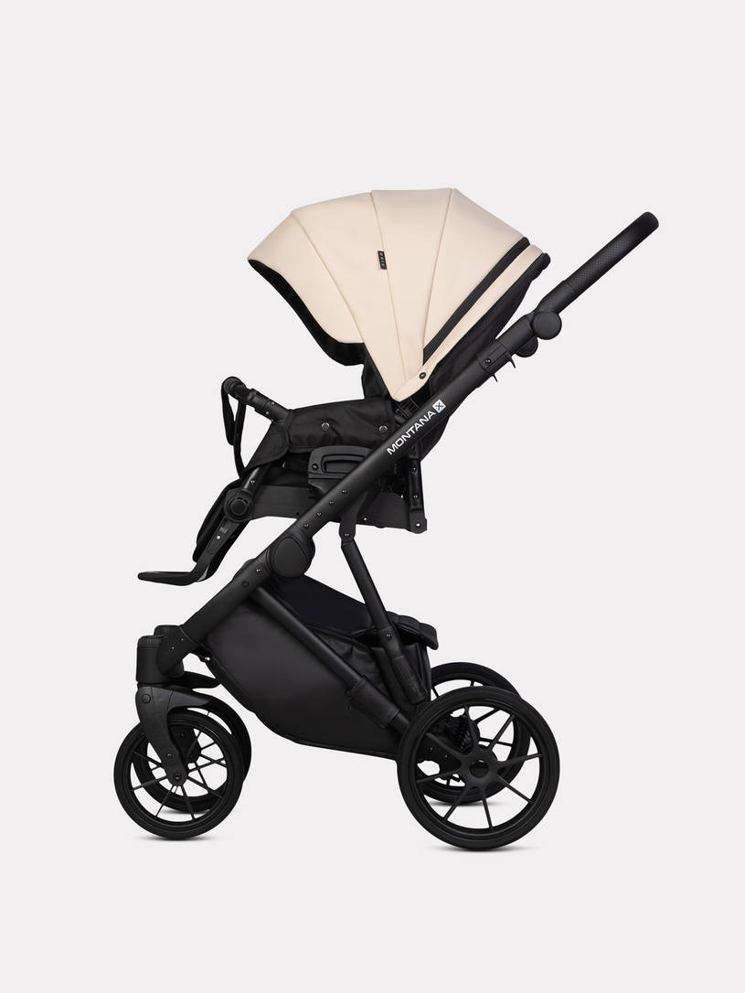 Коляска 3 в 1 Riko Basic Montana X Ecco 15 Ivory beige