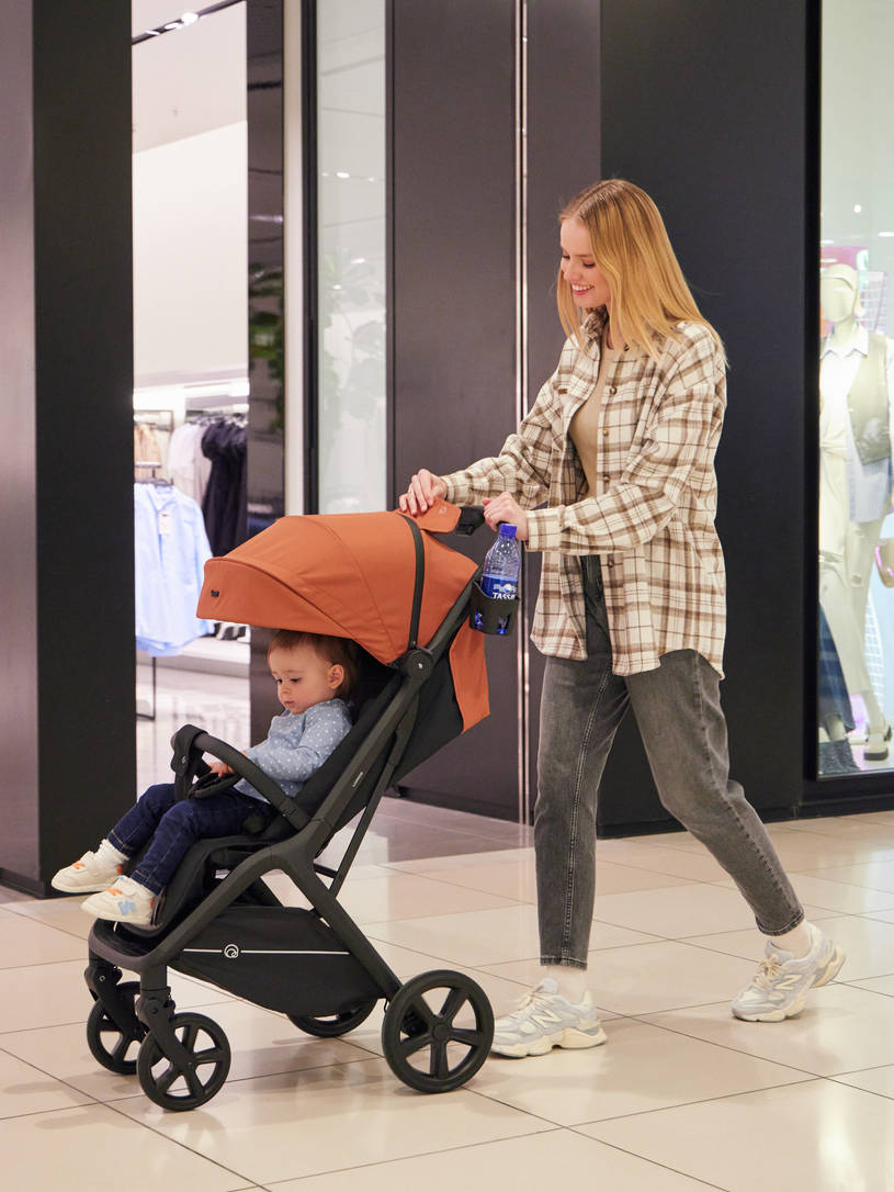 Коляска прогулочная Rant Lumos Maroon brown