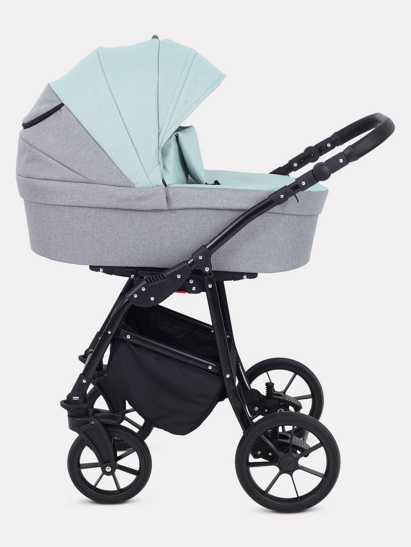 Коляска 2 в 1 Rant Dream 2024 10 серый-ментоловый