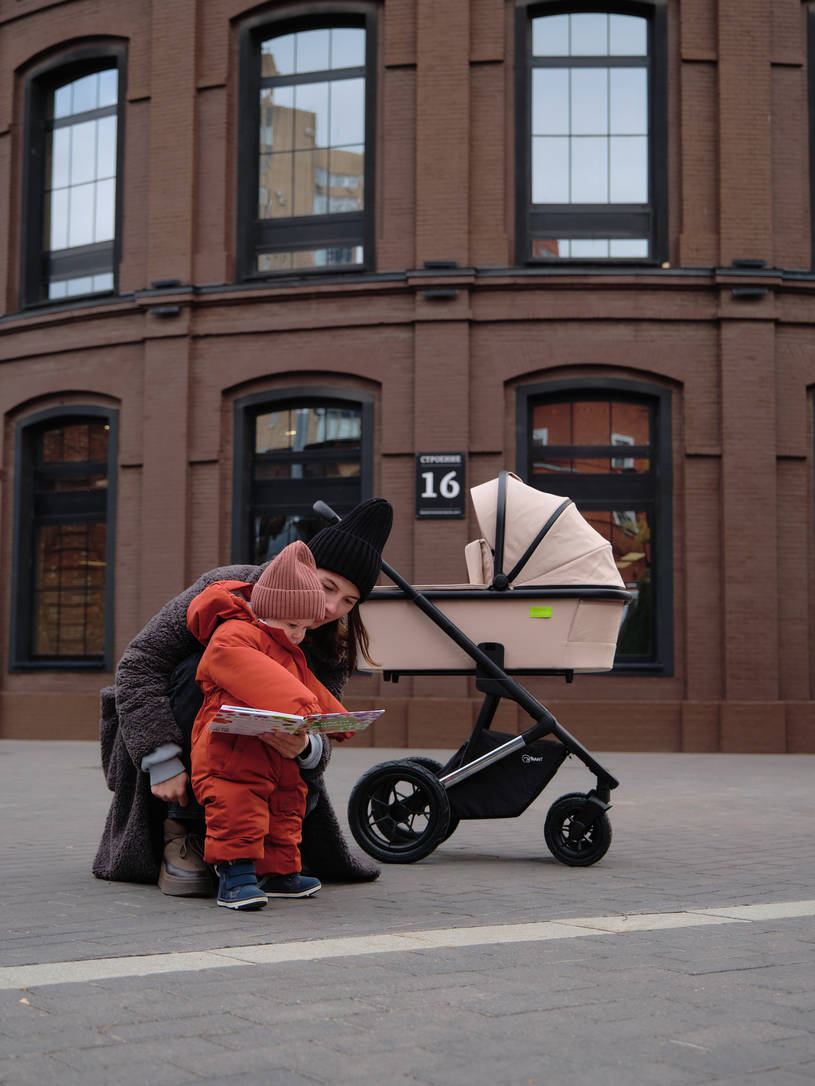 КОЛЯСКА 2 В 1 RANT AXIOM BEIGE