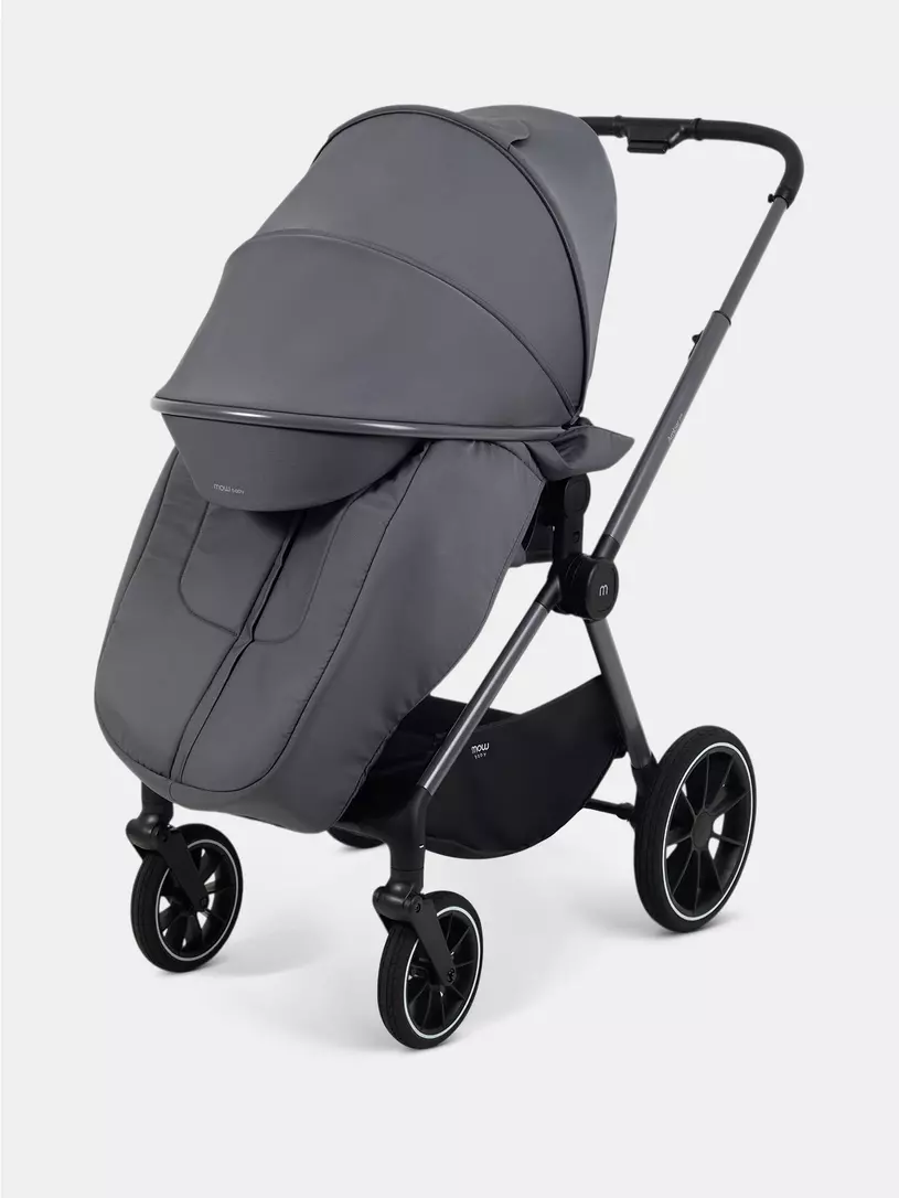 Коляска 3 в 1 Mowbaby Amber PRO Graphite