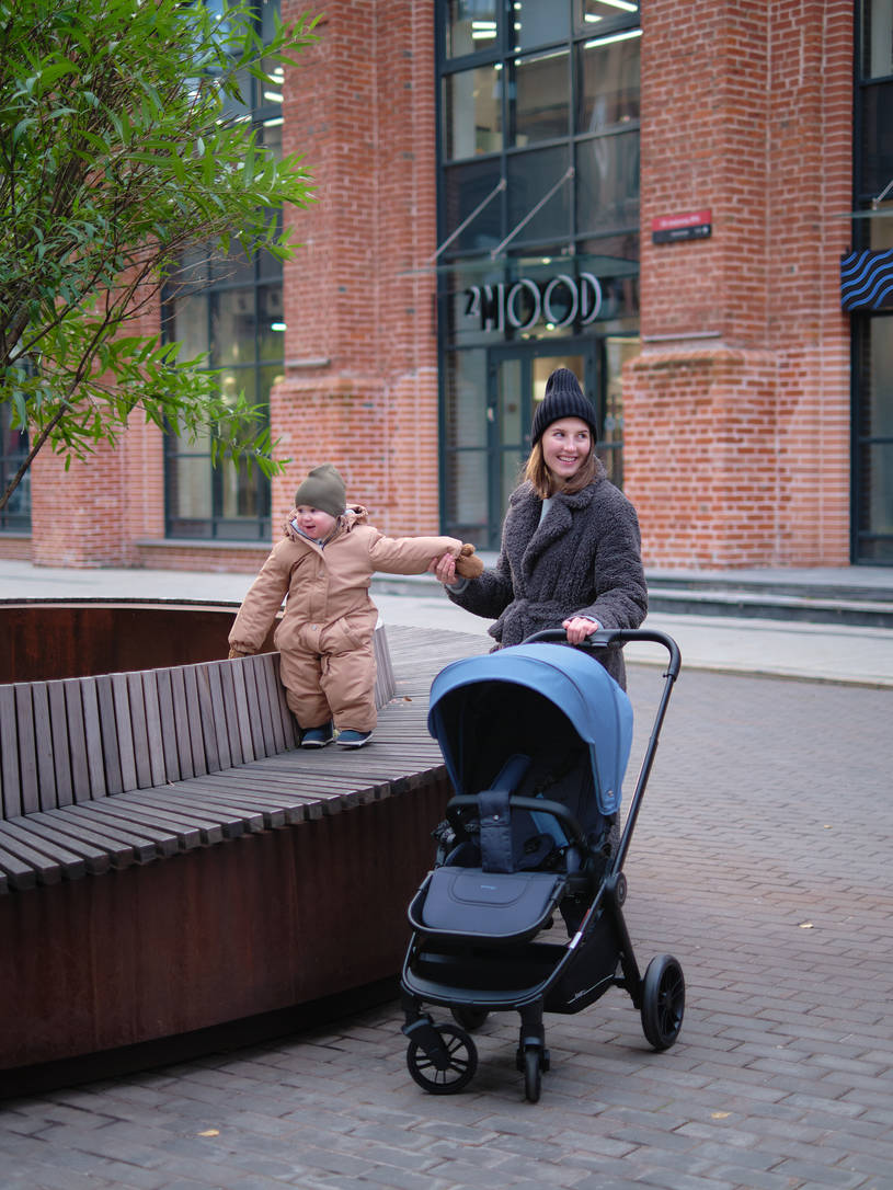 Коляска прогулочная Rant Basic Energy Blue