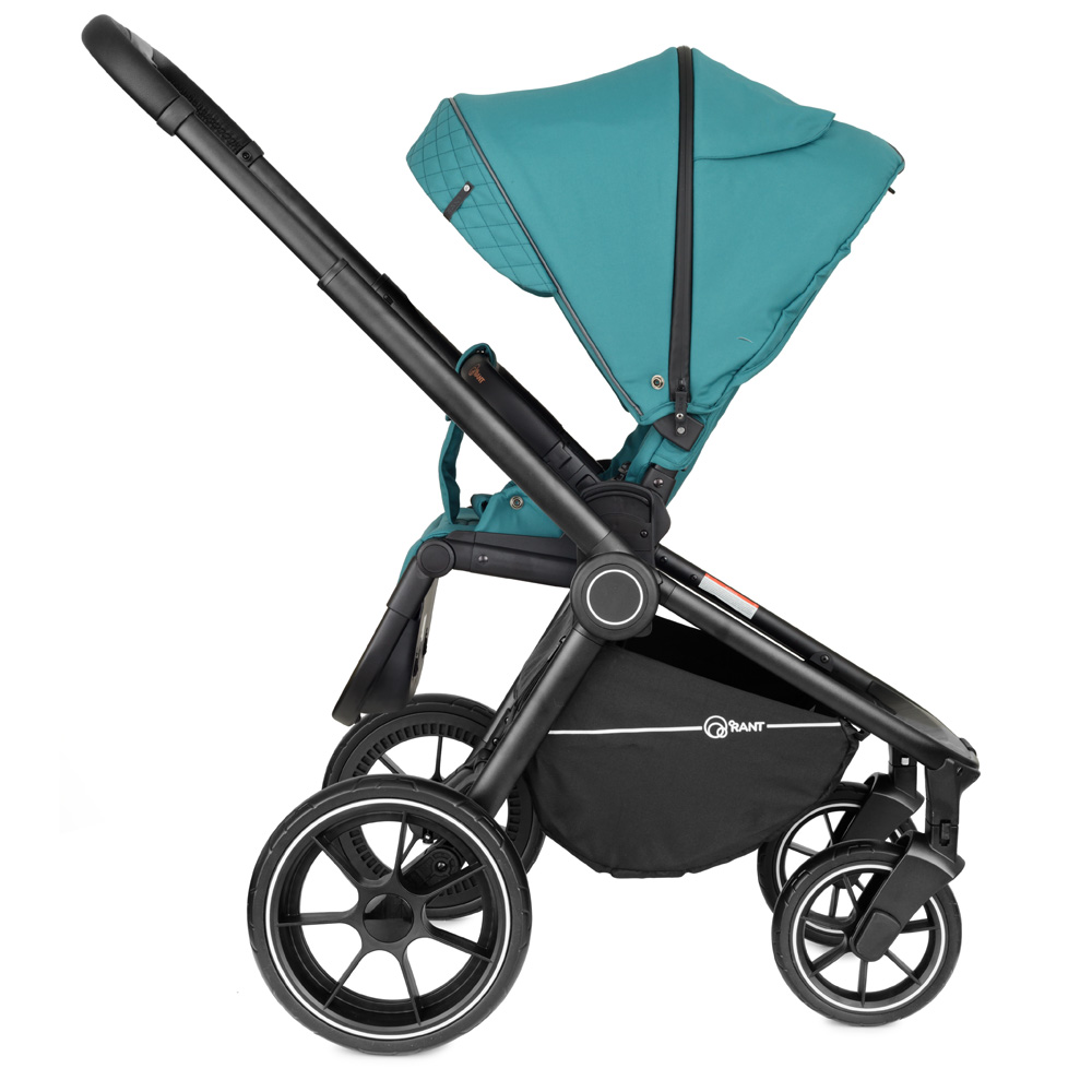 Коляска 2 в 1 Rant Senso Deep Malachite бирюзовый