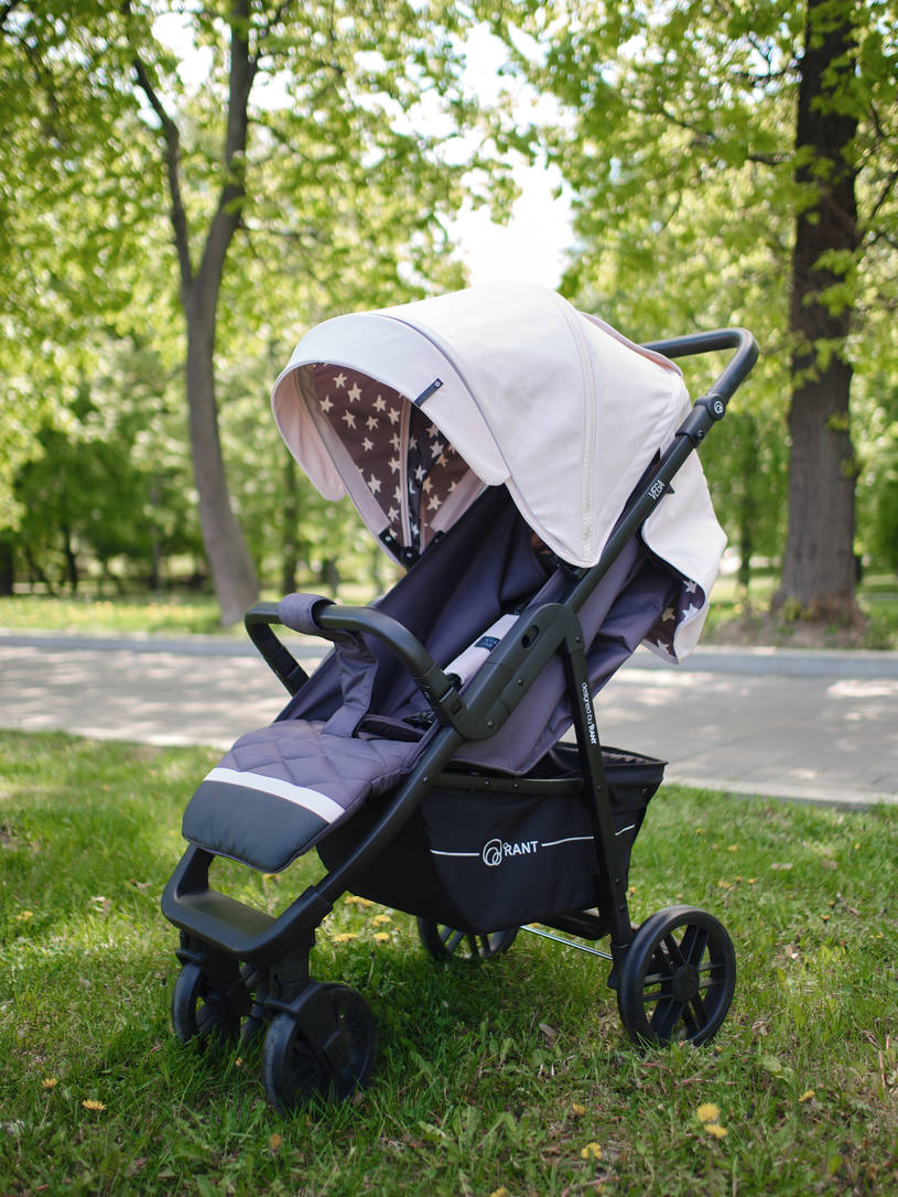 Коляска прогулочная Rant Vega Star Ivory Beige 2022
