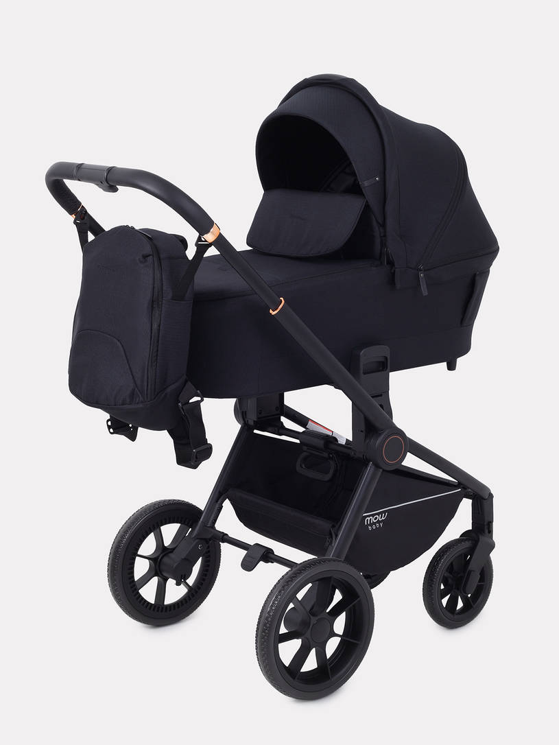 Коляска 2 в 1 Mowbaby Zoom Lite Black