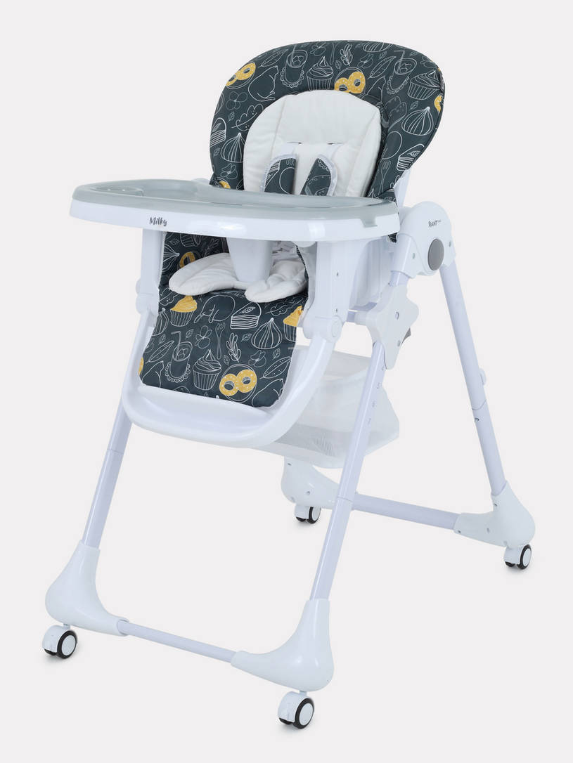 Стульчик для кормления Rant Basic Milky Graphite