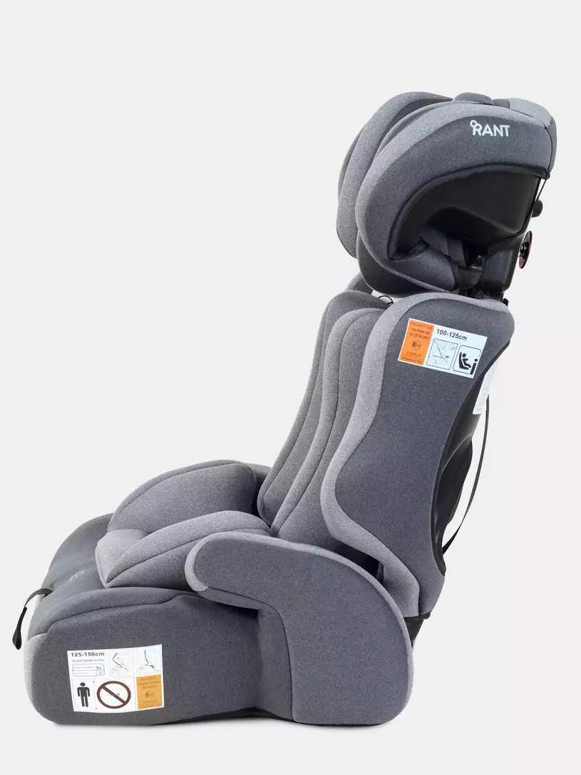 Автокресло Rant Basic Mile UP (76-150см) Grey