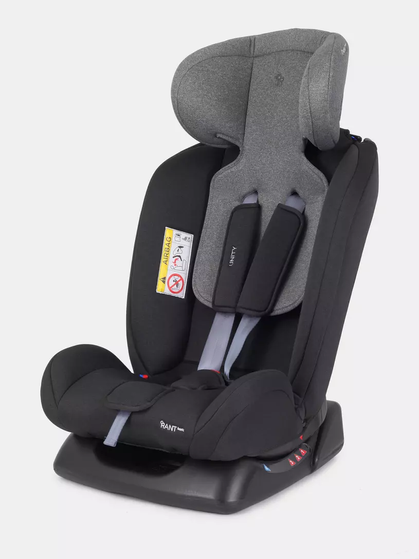 Автокресло Rant Basic Unity 0/1/2/3 (0-36 кг) Grey