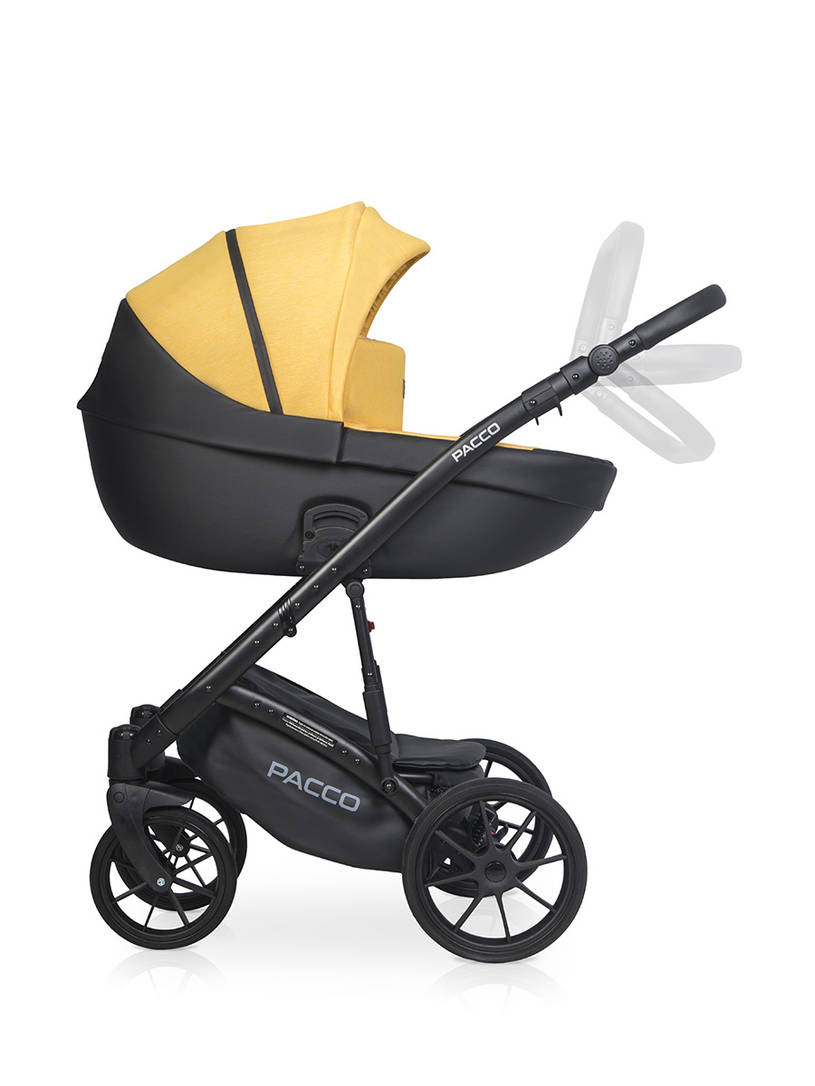 Коляска 2 в 1 RIKO BASIC PACCO 08 YELLOW