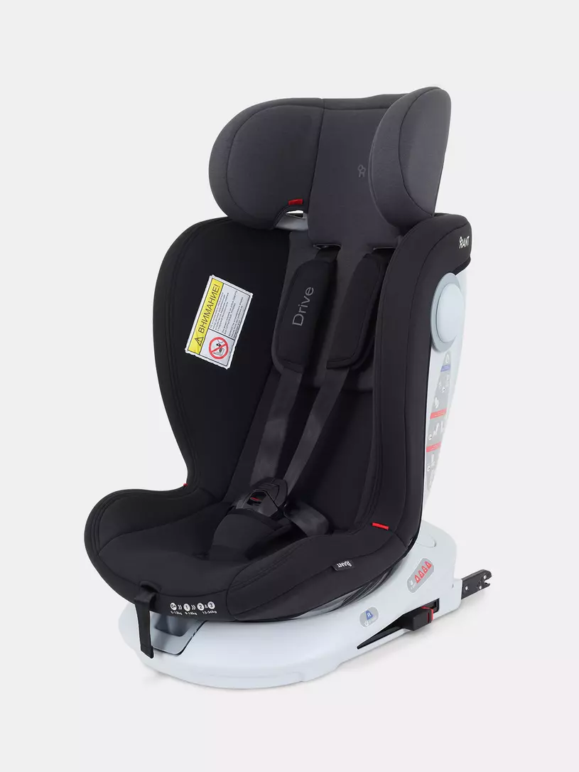 Автокресло Rant Drive Isofix 0/1/2/3 (0-36 кг) Grey