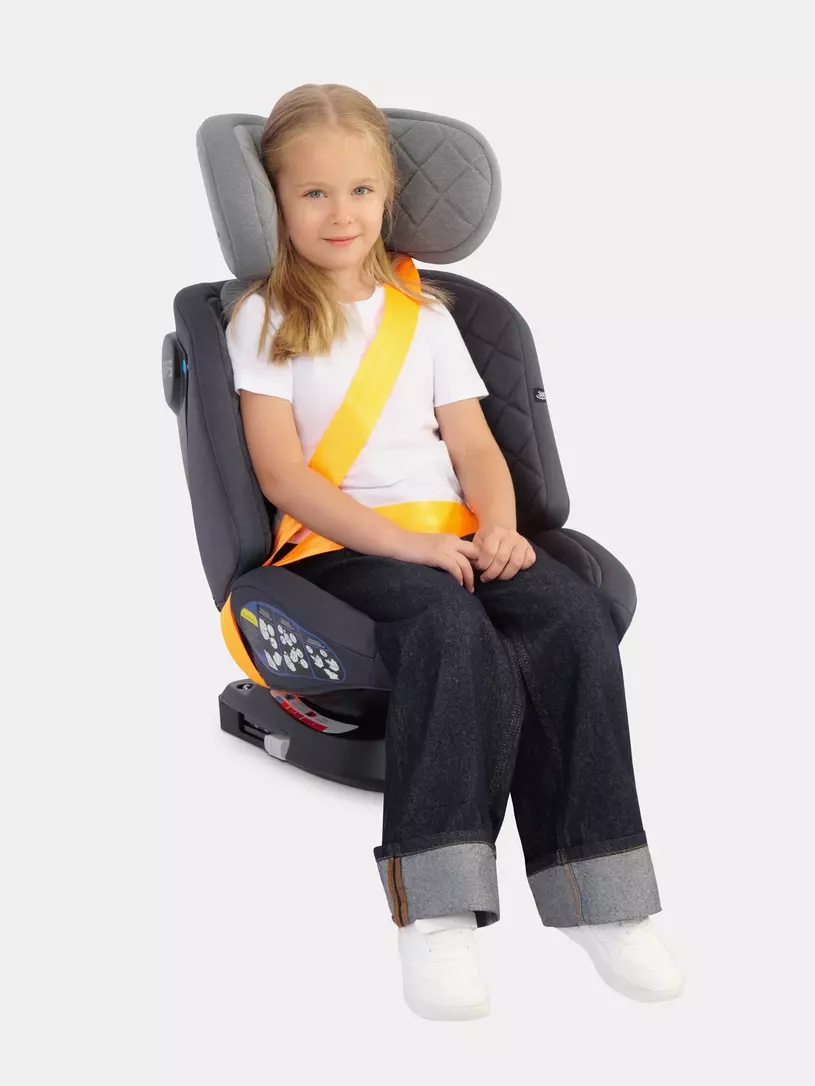 Автокресло Rant Nitro Plus isofix 0/1/2/3 (0-36 кг) Grey