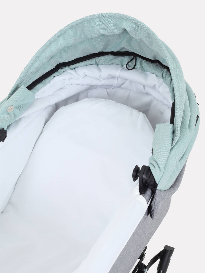 Коляска 2 в 1 Rant Dream Classic 2024 10 серый-ментоловый