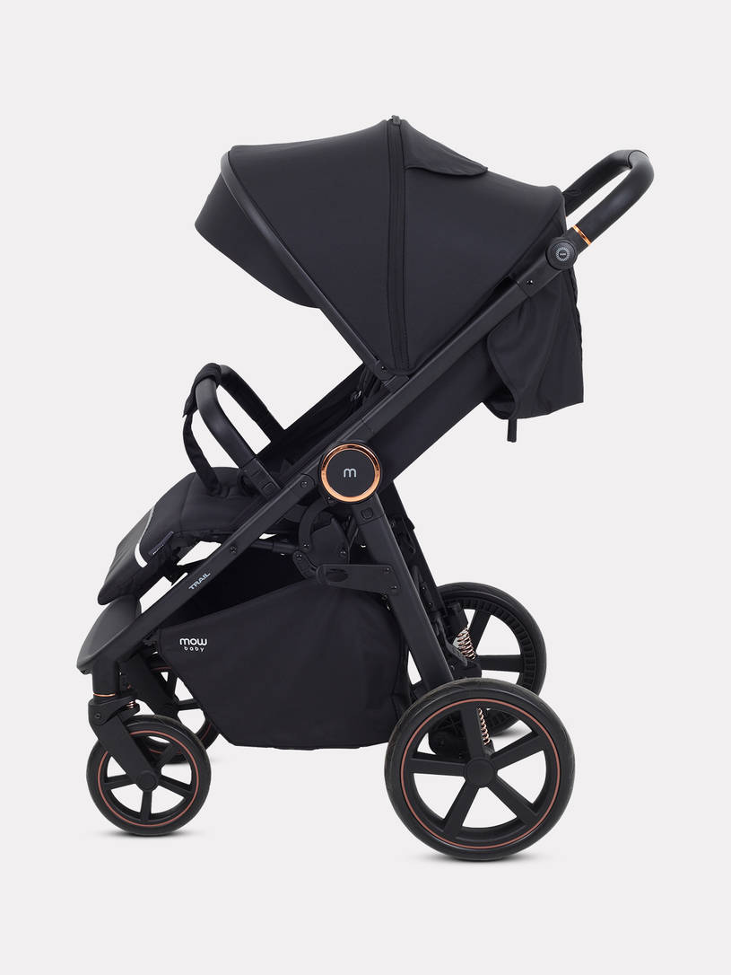 Коляска прогулочная Mowbaby Trail 2025 Black