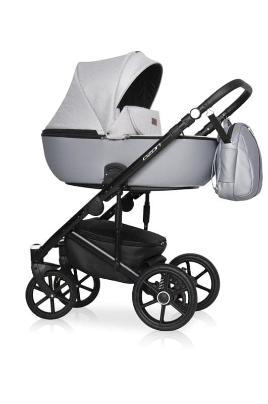 Коляска 3 в 1 Riko Basic Ozon Shine 03 серый
