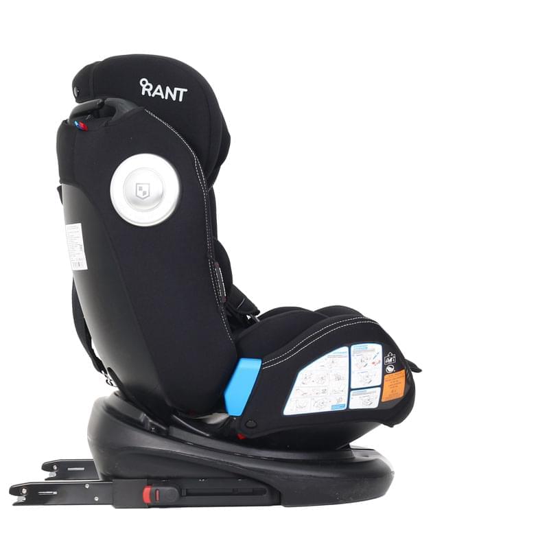 Автокресло Rant GT isofix Top Tether группа 0-1-2-3 (0-36 кг), цвет: черный