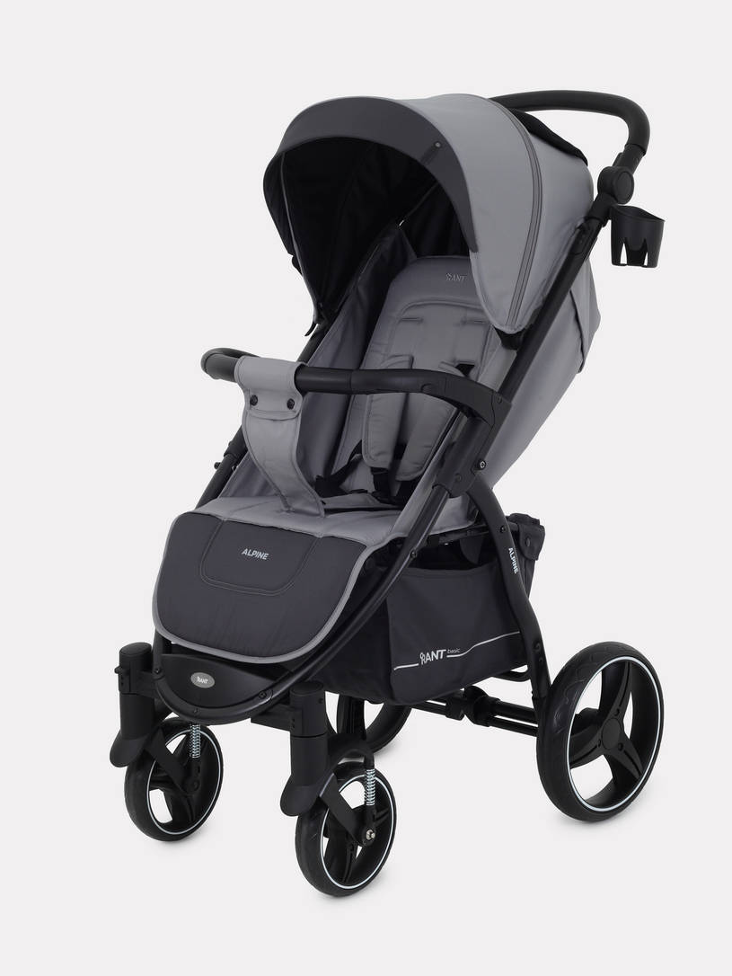 Коляска прогулочная Rant Basic Alpine EVA 2024 grey