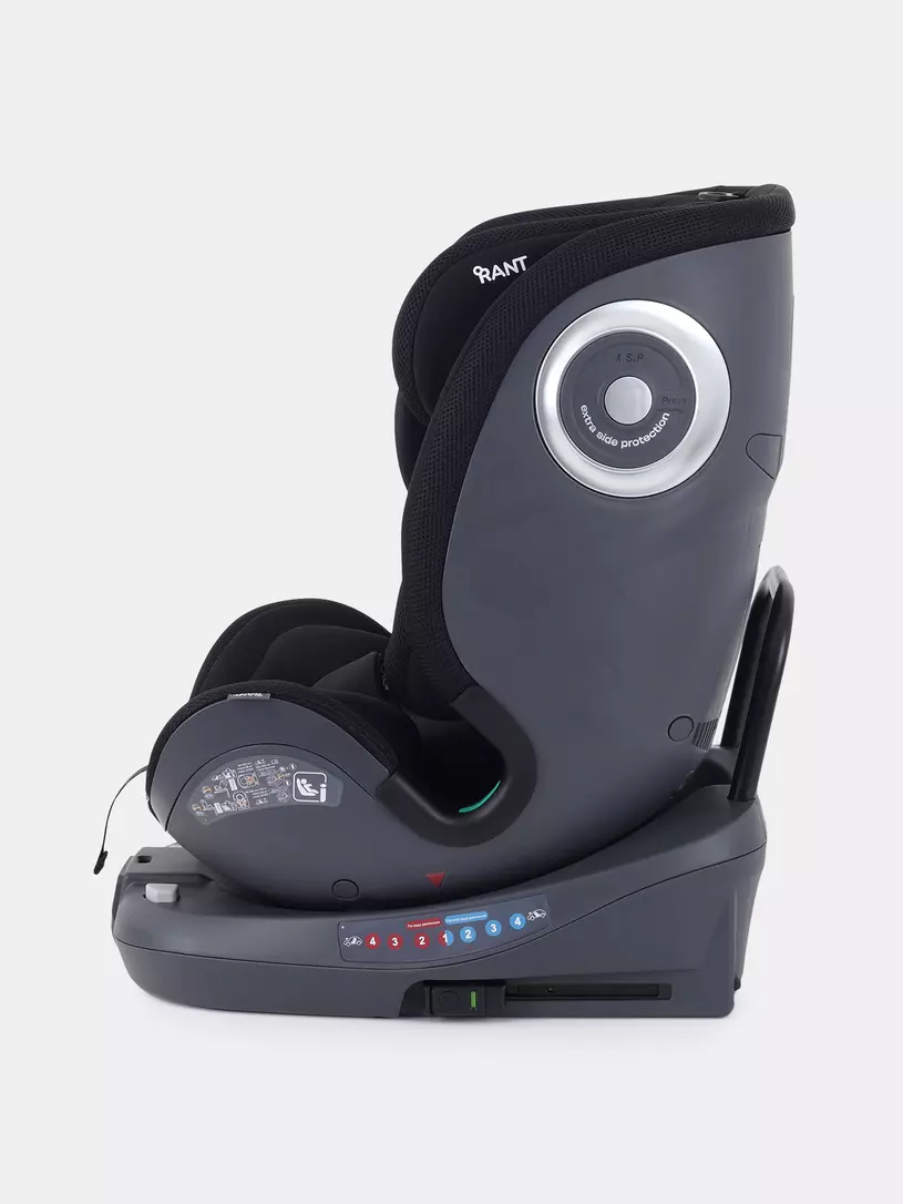 Автокресло Rant MultiFix группа 0/1/2/3 (0-36 кг), black